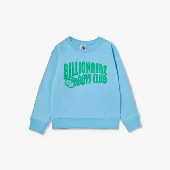 Толстовка из хлопкового джерси с логотипом, 8 лет Billionaire Boys Club, синий
