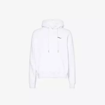 Толстовка из хлопкового джерси с вышитым логотипом Tattoo Arrow Off-White, черный