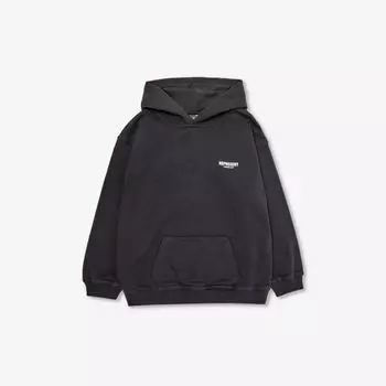 Толстовка из хлопкового трикотажа с логотипом 4-6 лет Represent, черный