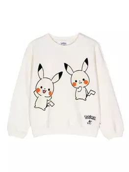 Толстовка из коллаборации с Pokmon Bonpoint, белый