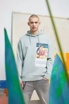 Толстовка из медицинского хлопка Medicine, бирюзовый