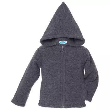 Толстовка из мериноса Reiff Kid's Wollfleecekapuzenjacke, цвет Rock