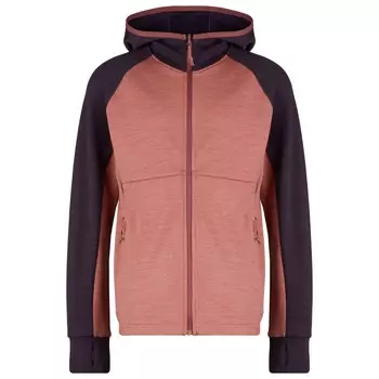 Толстовка из мериноса Stoic Kid's Merino260 StadjanSt w Hood, цвет Faded Rose/Purple Night