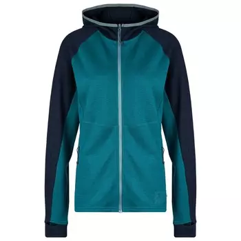 Толстовка из мериноса Stoic Women's Merino260 StadjanSt Hoody, цвет Ocean Green/Dark Navy