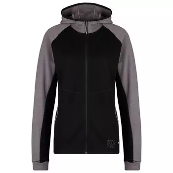 Толстовка из мериноса Stoic Women's Merino260 StadjanSt Hoody, цвет Black/Shark Grey