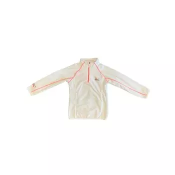 Толстовка из микрофлиса на полумолнии, для девочек Peak Mountain Gafi, цвет weiss