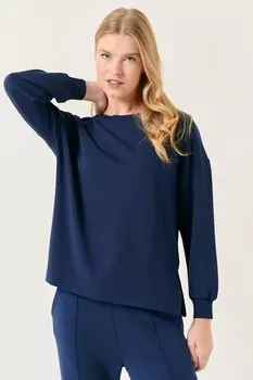 Толстовка из модала Jimmy Key, синий