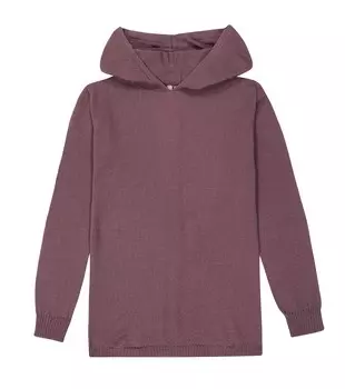 Толстовка из натуральной шерсти Rick Owens Kids, бургундия