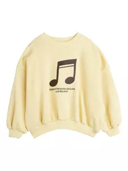 Толстовка из органического хлопка Mini Rodini, желтый