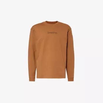 Толстовка из органического хлопка с графическим принтом Safety Pin Carhartt Wip, черный