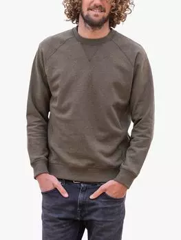 Толстовка из органического хлопка с круглым вырезом Celtic & Co., браун марл