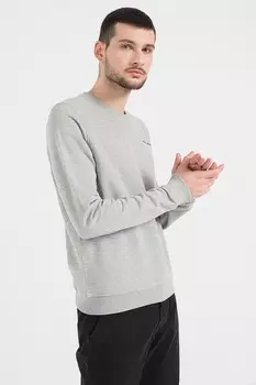 Толстовка из органического хлопка с овальным вырезом Casual Friday, серый