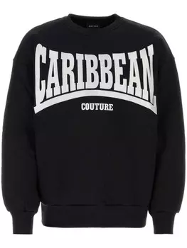 Толстовка из органического хлопка с принтом Botter, черный