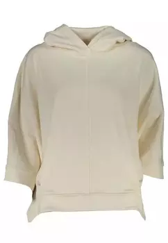 Толстовка из органического хлопка с принтом и карманами North Sails, белый