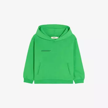 Толстовка из органического хлопка с текстовым принтом 3–12 лет Pangaia, зеленый