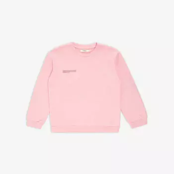 Толстовка из органического хлопка с текстовым принтом 365 для 3–12 лет Pangaia, розовый