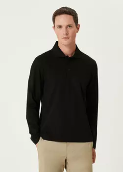 Толстовка из пике с длинными рукавами Beymen Club, черный