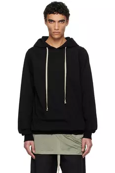 Толстовка из плотного джерси Hollywood Rick Owens, черный
