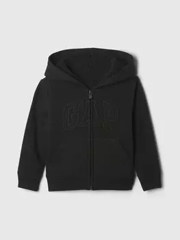 Толстовка из шерпы с логотипом Gap, черный