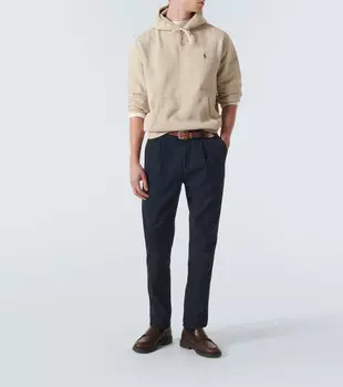 Толстовка из смесового хлопка Polo Ralph Lauren, бежевый