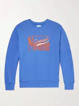 Толстовка из смесового хлопка с вышивкой и логотипом Originals THISISNEVERTHAT, синий