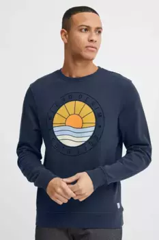 Толстовка из смесового материала "BLEND BHClios", цвет Dress Blues