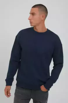 Толстовка из смесового материала "BLEND BHJeffrey", цвет Dress Blues
