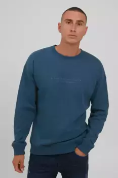 Толстовка из смесового материала "BLEND BHJeffrey", синий