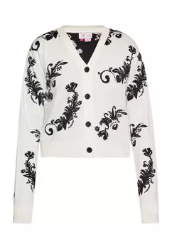 Толстовка IZIA Cardigan, белый черный