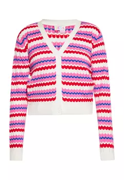 Толстовка IZIA Cardigan, цвет WOLLWEISS MEHRFARBIG