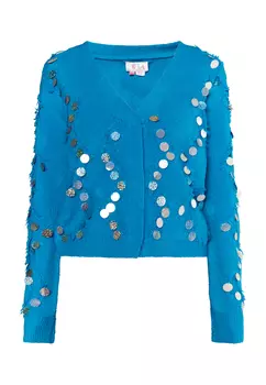 Толстовка IZIA Cardigan, синий