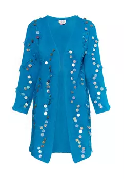 Толстовка IZIA Cardigan, синий