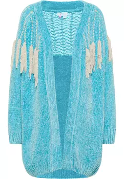 Толстовка IZIA Chenille Cardigan, цвет Trkisblau