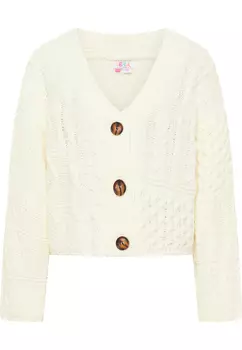 Толстовка IZIA Cropped Strickjacke, белый