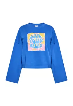 Толстовка IZIA, цвет Kobaltblau