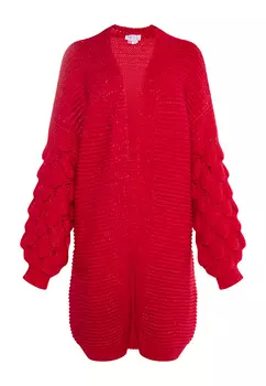 Толстовка IZIA Long Cardigan, красный