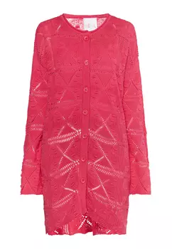 Толстовка IZIA Long Cardigan, розовый