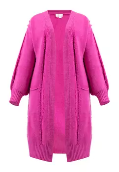 Толстовка IZIA Long Cardigan, розовый