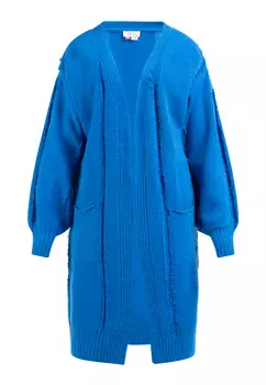 Толстовка IZIA Long Cardigan, синий