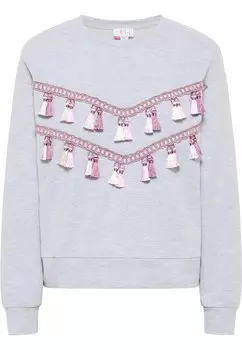 Толстовка Izia, пятнистый серый