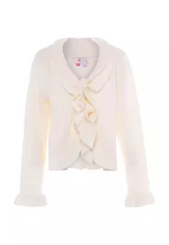 Толстовка IZIA Strickjacke, белый