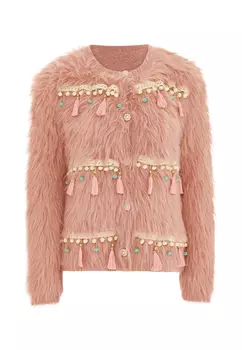 Толстовка IZIA Strickjacke, розовый