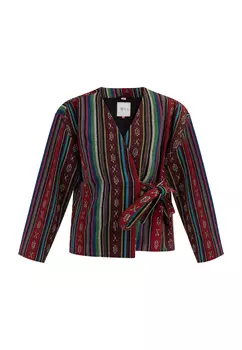 Толстовка IZIA Wickeljacke, многоцветный черный