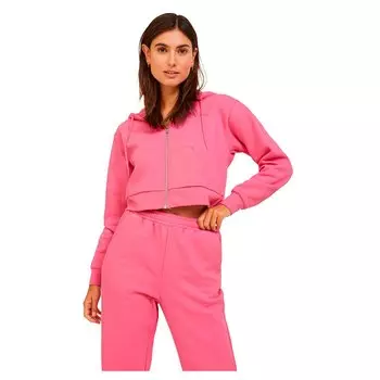 Толстовка Jack & Jones Abbie Regular Full Zip, розовый