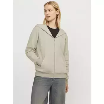 Толстовка Jack & Jones Abbie Rlx JJXX full zip, бежевый