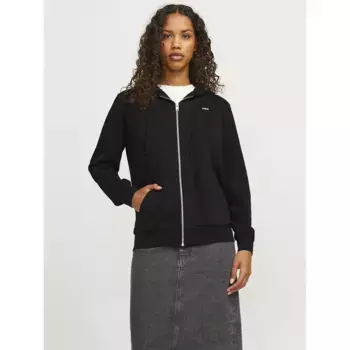 Толстовка Jack & Jones Abbie Rlx JJXX full zip, черный