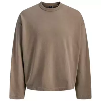 Толстовка Jack & Jones Athletico Graphic Wash, коричневый