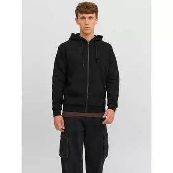Толстовка Jack & Jones Bradley Full Zip, черный