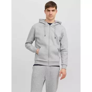 Толстовка Jack & Jones Bradley Full Zip, серый