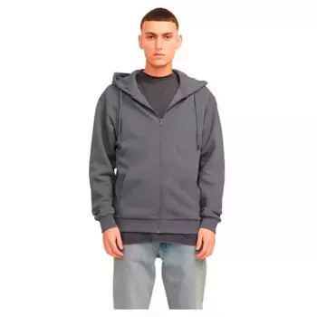Толстовка Jack & Jones Bradley full zip, серый